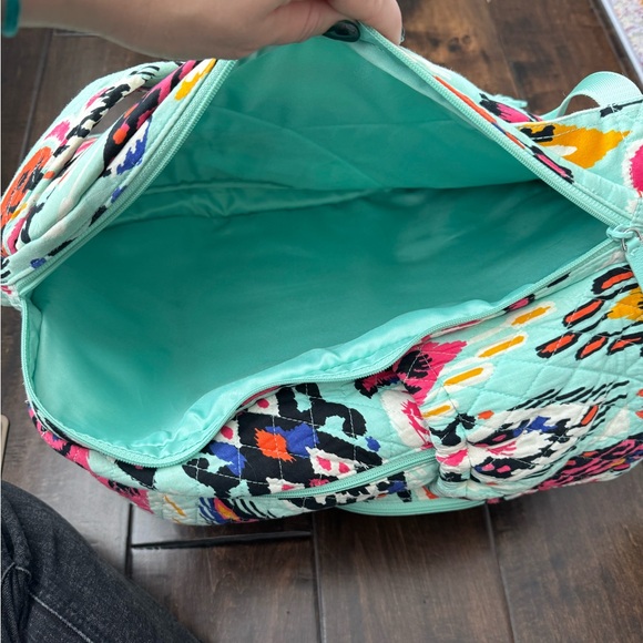 Vera Bradley Pueblo Backpack Laptop Bag Size XL Full Size and Mini Purse Set - Picture 5 of 12